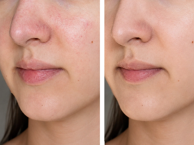 Post-Sunburn Repair Case Study